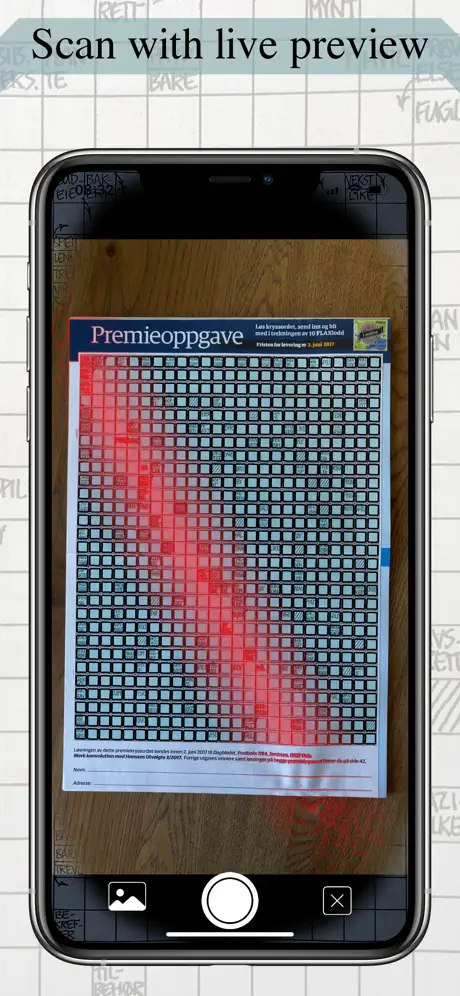 Crossword Scanner screenshot