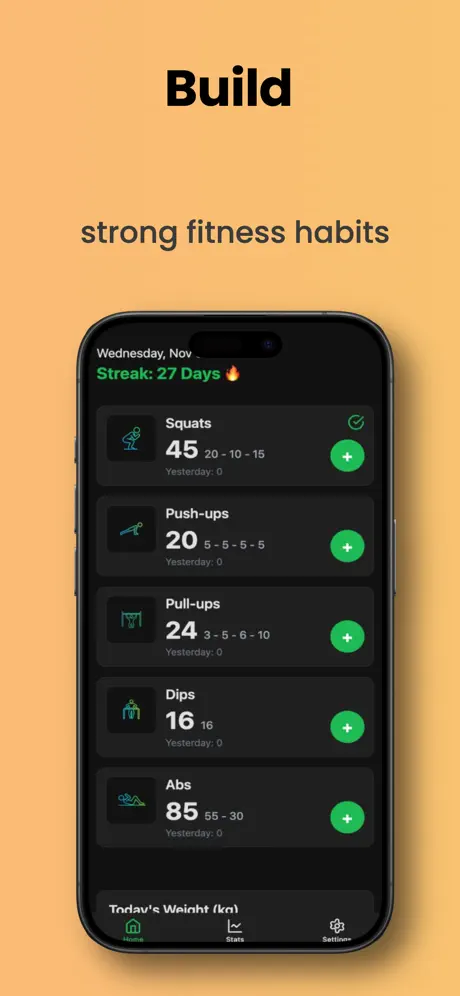 Daily Five: Fitness Tracker screenshot