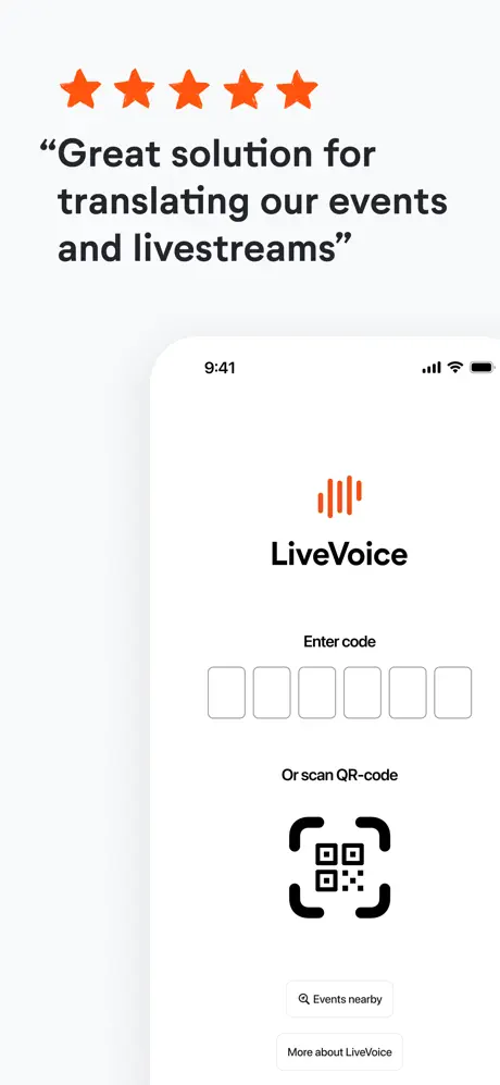 LiveVoice screenshot