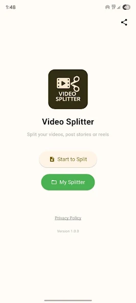 Video Splitter screenshot